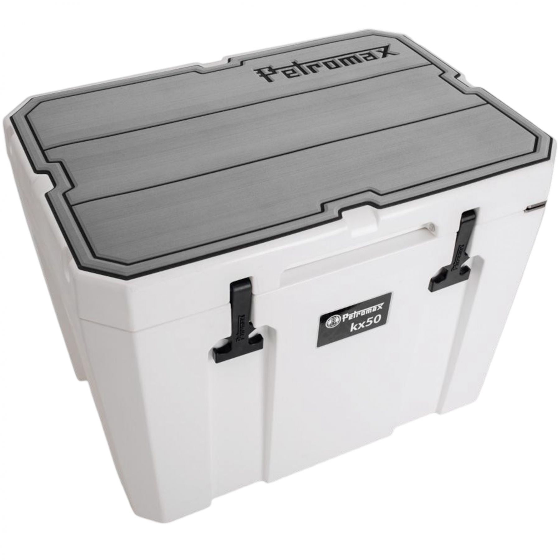 Petromax Adhesive Pad for Cool Box kx50, Selvklæbende Pude til Køleboks, Grå Linjer