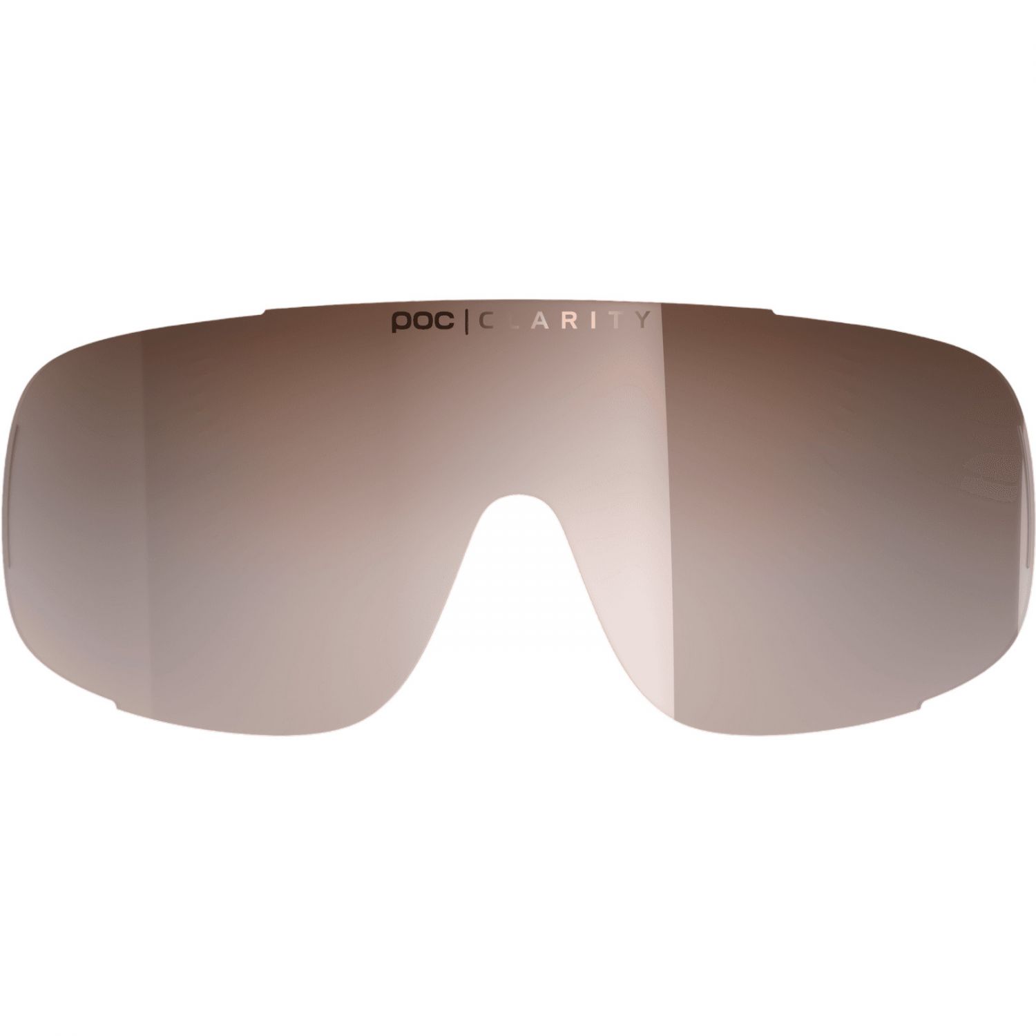 POC Aspire spare lens, clarity trail/cloudy brown billede
