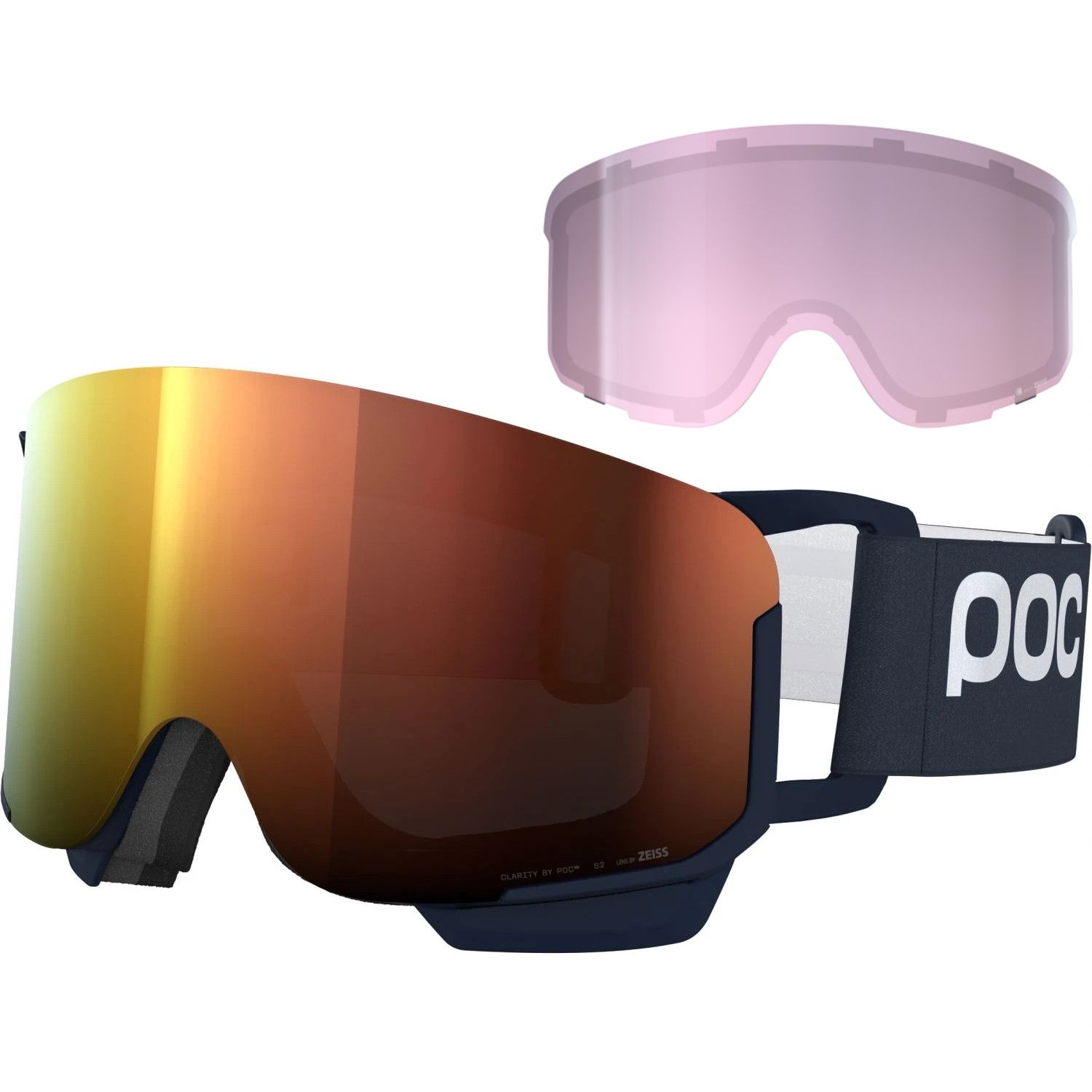 POC Nexal Mid, skibriller, uranium black