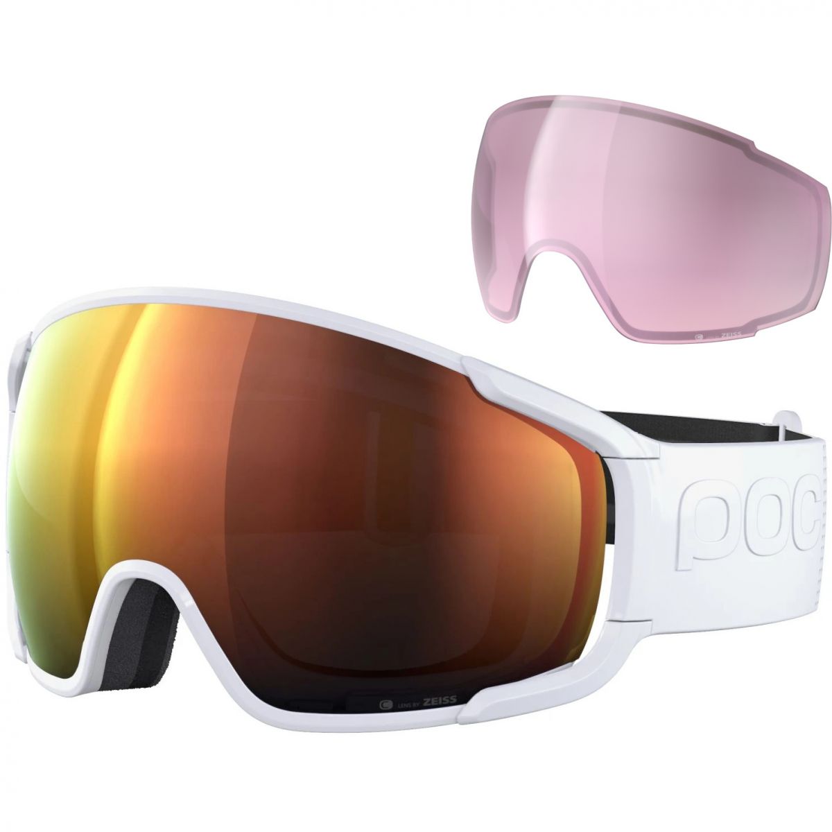 POC Zonula, skibriller, hydrogen white