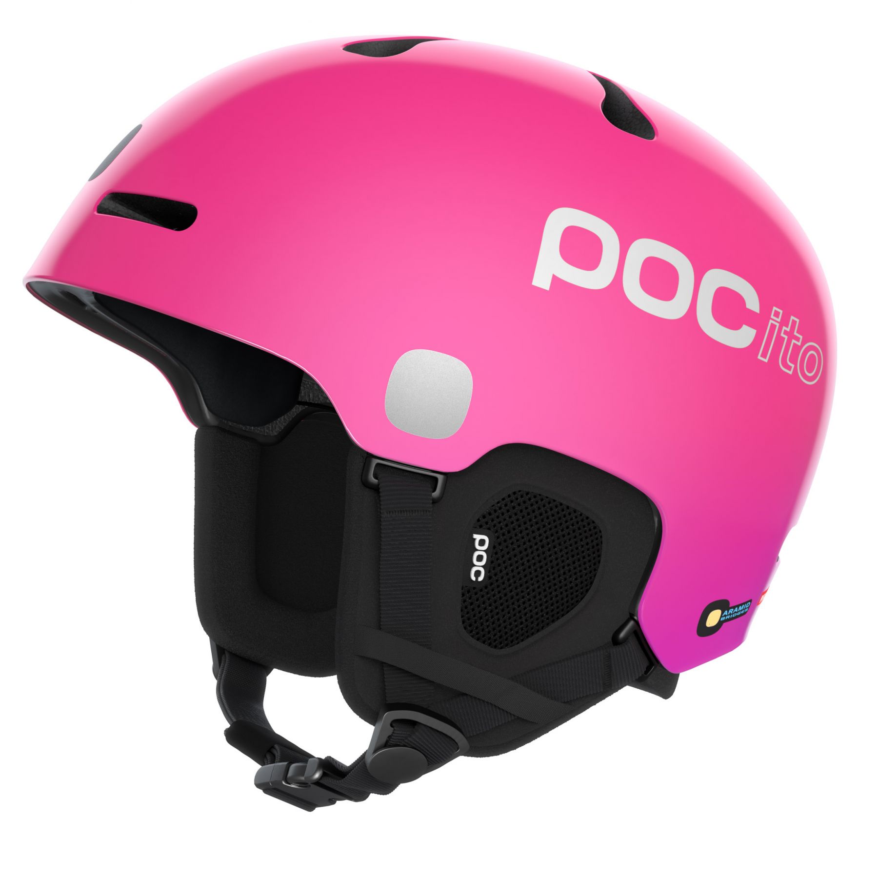 Billede af POCito Fornix MIPS, skihjelm, junior, flourescent pink hos Skisport.dk