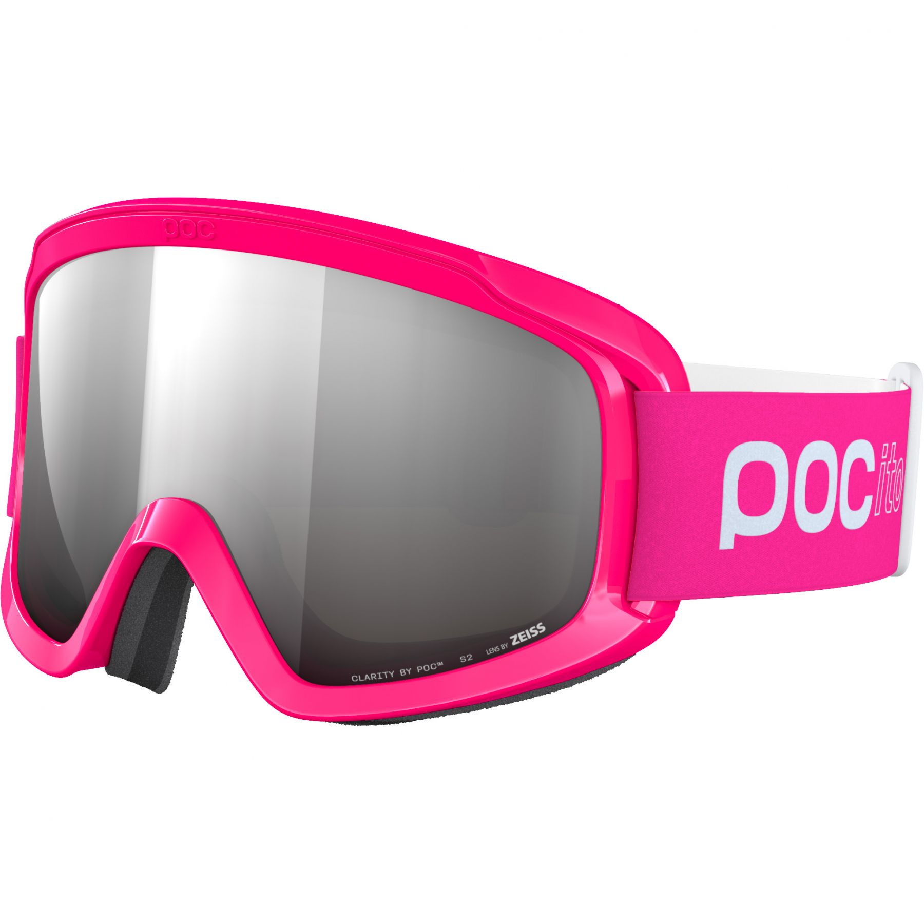 POCito Opsin, skibriller, junior, fluorescent pink