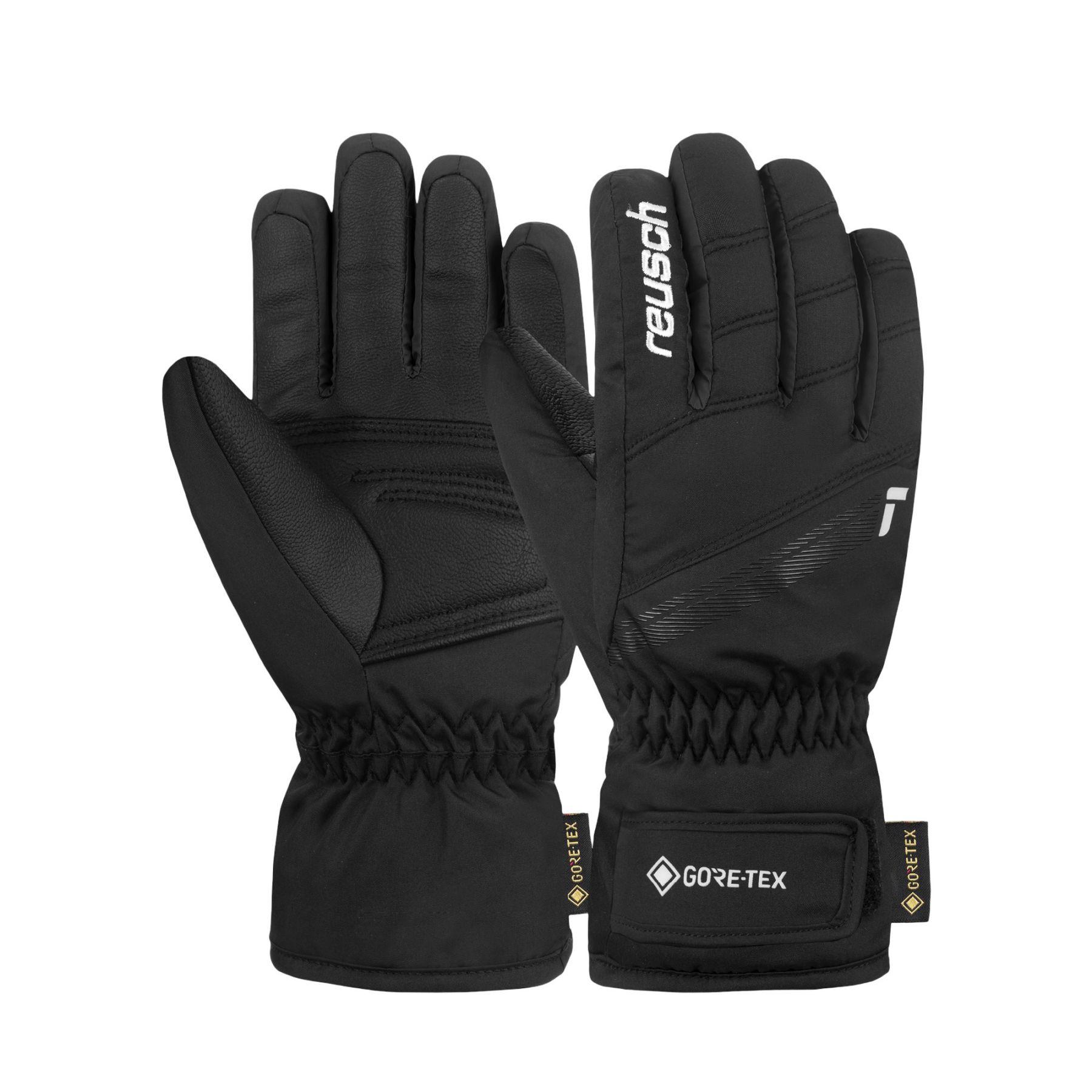 Reusch Tommy GTX, skihandsker, junior, sort billede