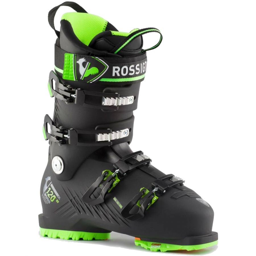 Billede af Rossignol HI-Speed 120 HV GW, skistøvler, herre, sort/grøn hos Skisport.dk