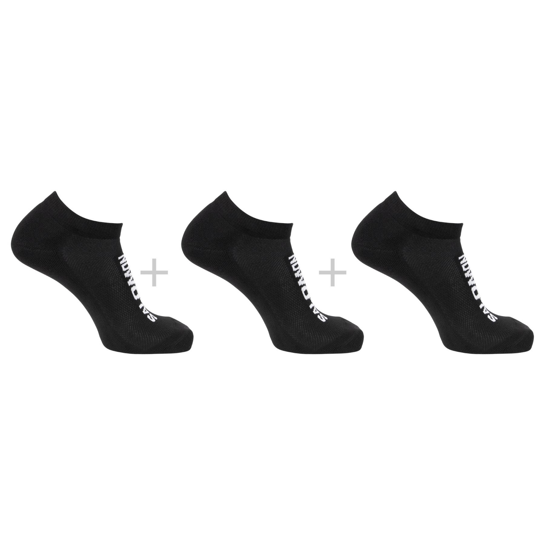 Salomon Everyday Low 3-pack, black-42-44 - Sokker