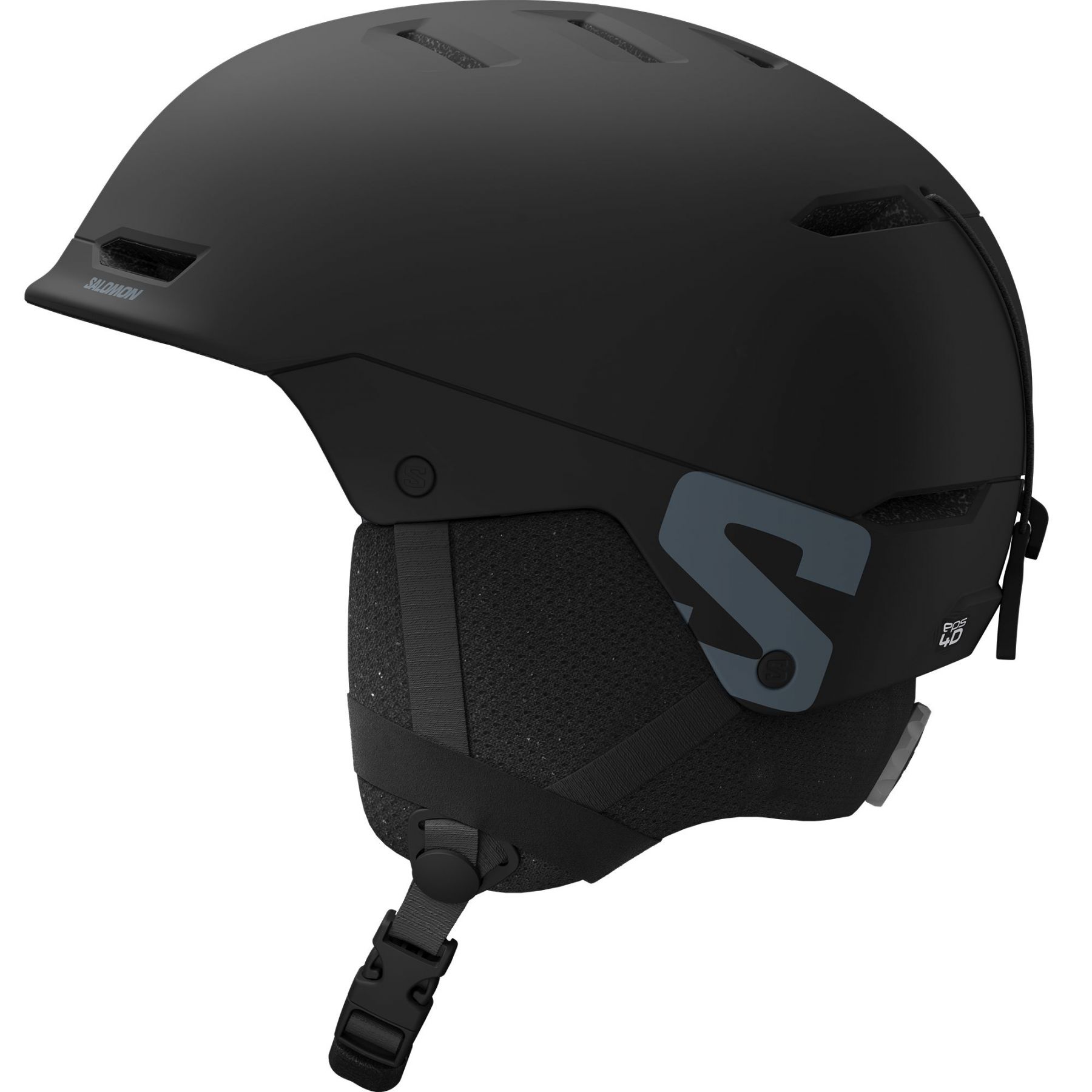 Salomon Husk, skihjelm, junior, sort