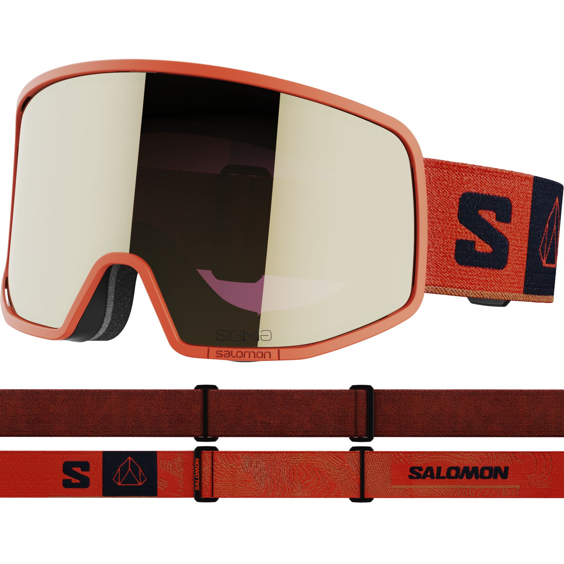 Billede af Salomon Lo Fi Sigma, skibriller, orange hos Skisport.dk