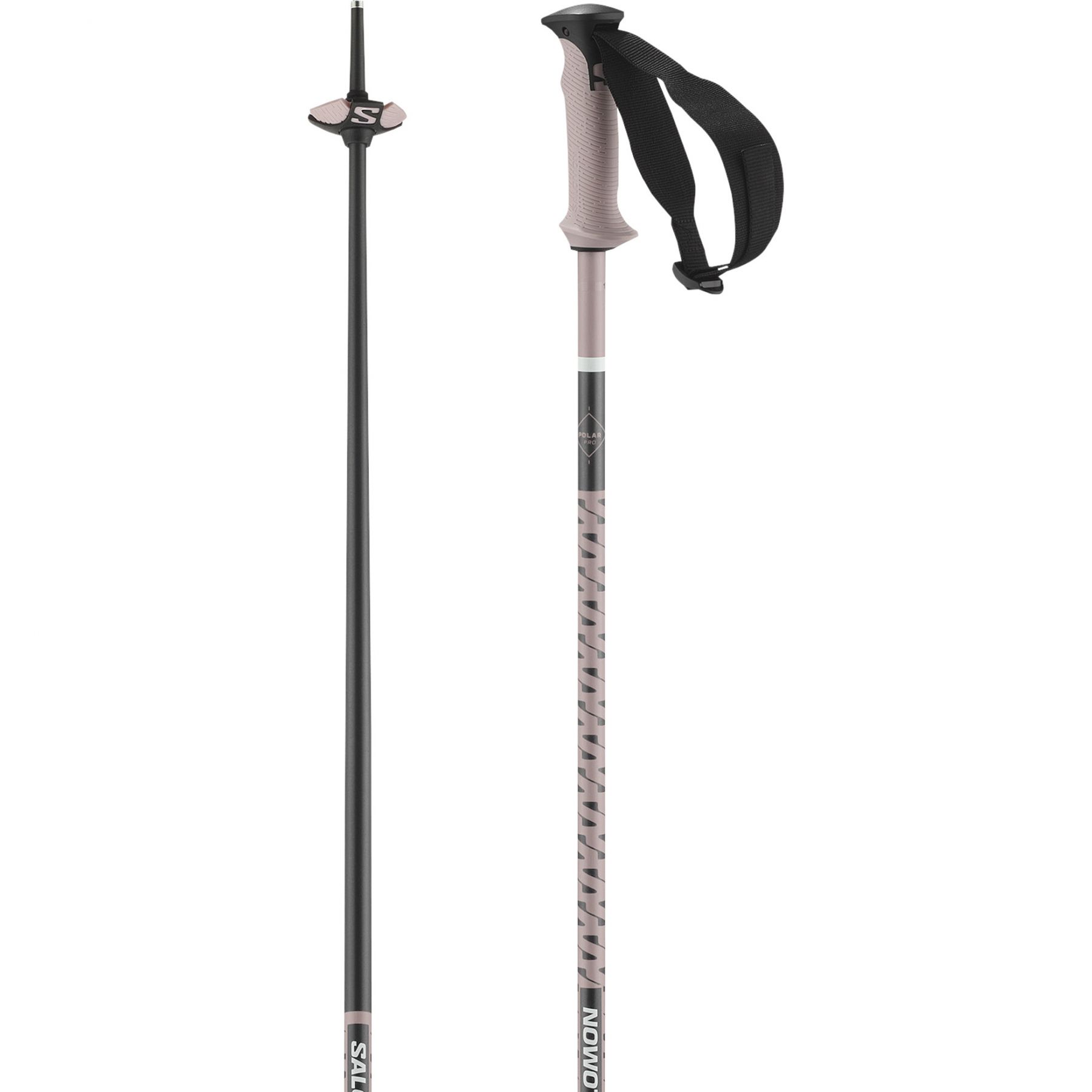 Salomon Polar Pro, skistave, lyserød