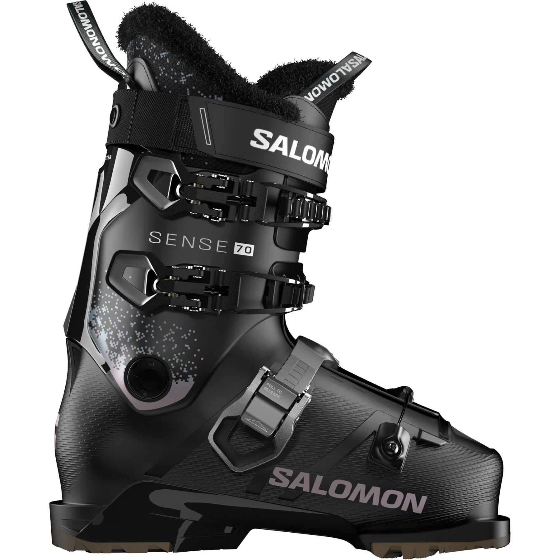 Salomon Sense 70 GW, skistøvler, dame, sort
