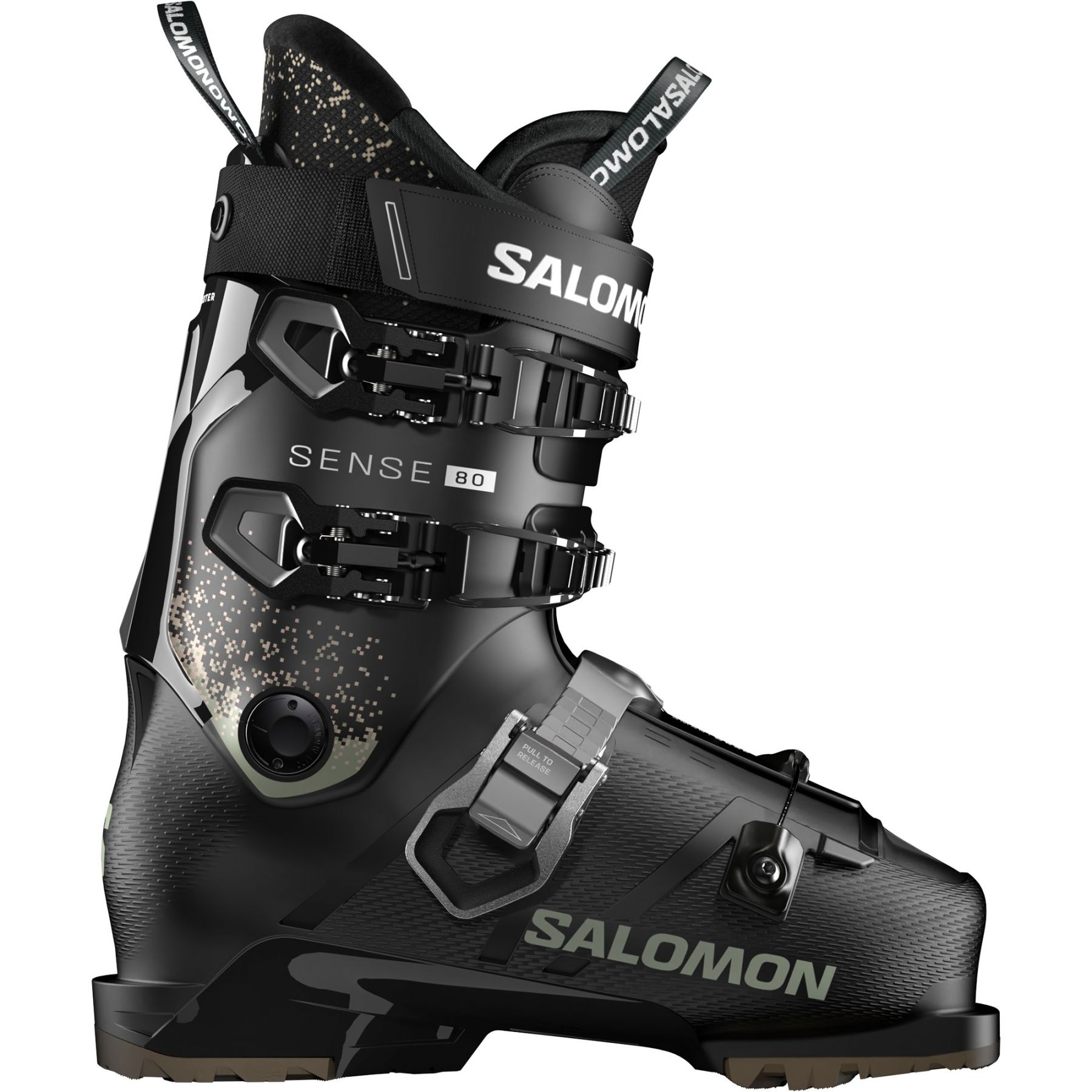 Salomon Sense 80 GW, skistøvler, herre, sort