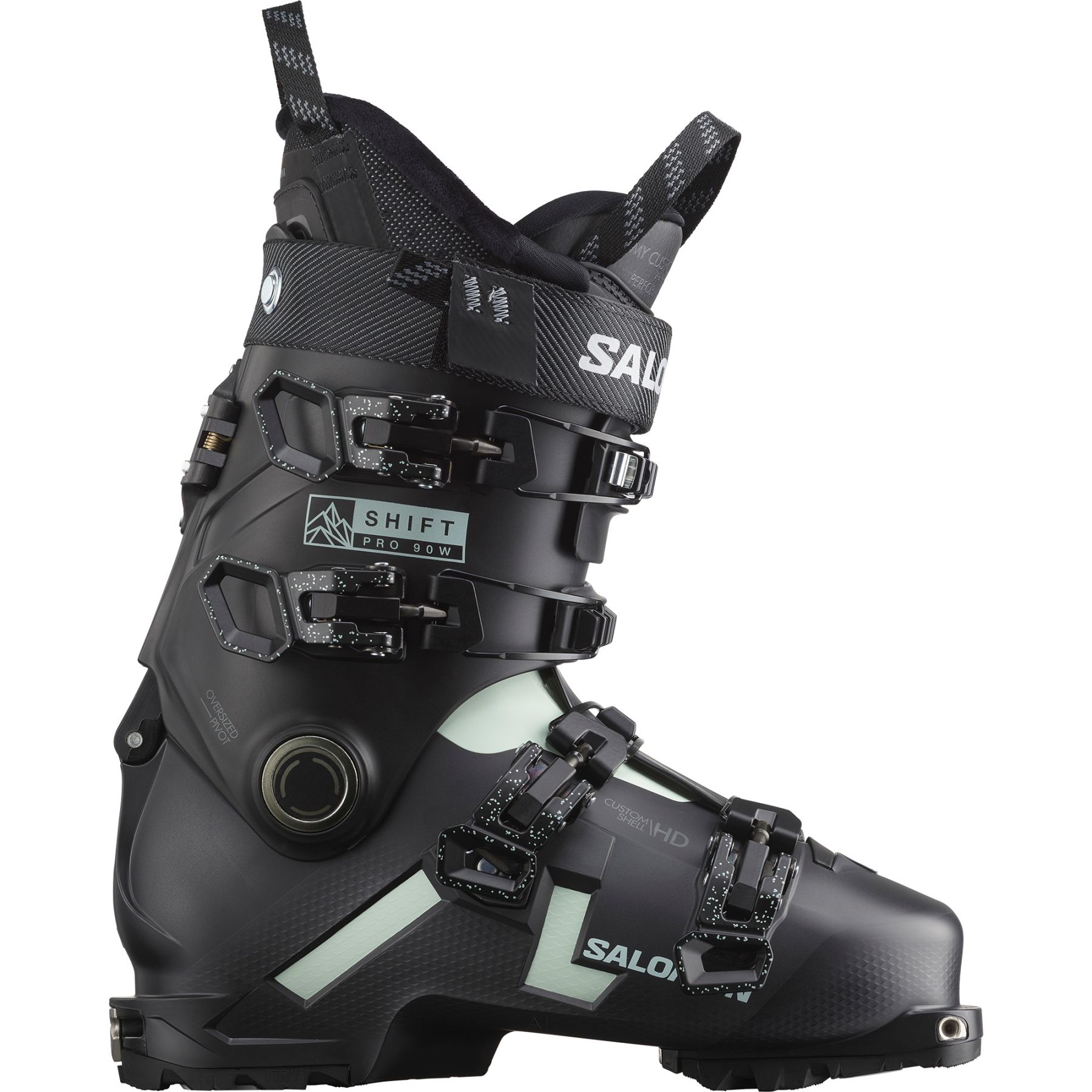Billede af Salomon Shift PRO 90 W AT GW, skistøvler, dame, sort/lysegrøn hos Skisport.dk