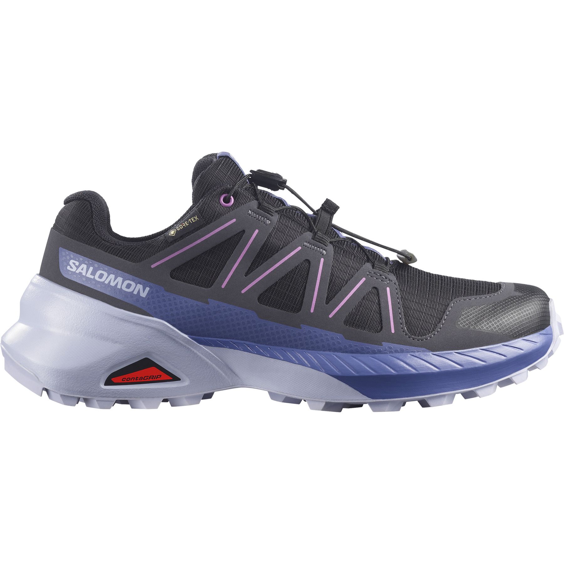 Salomon Speedcross Peak GTX, trailsko, dame, sort/blå