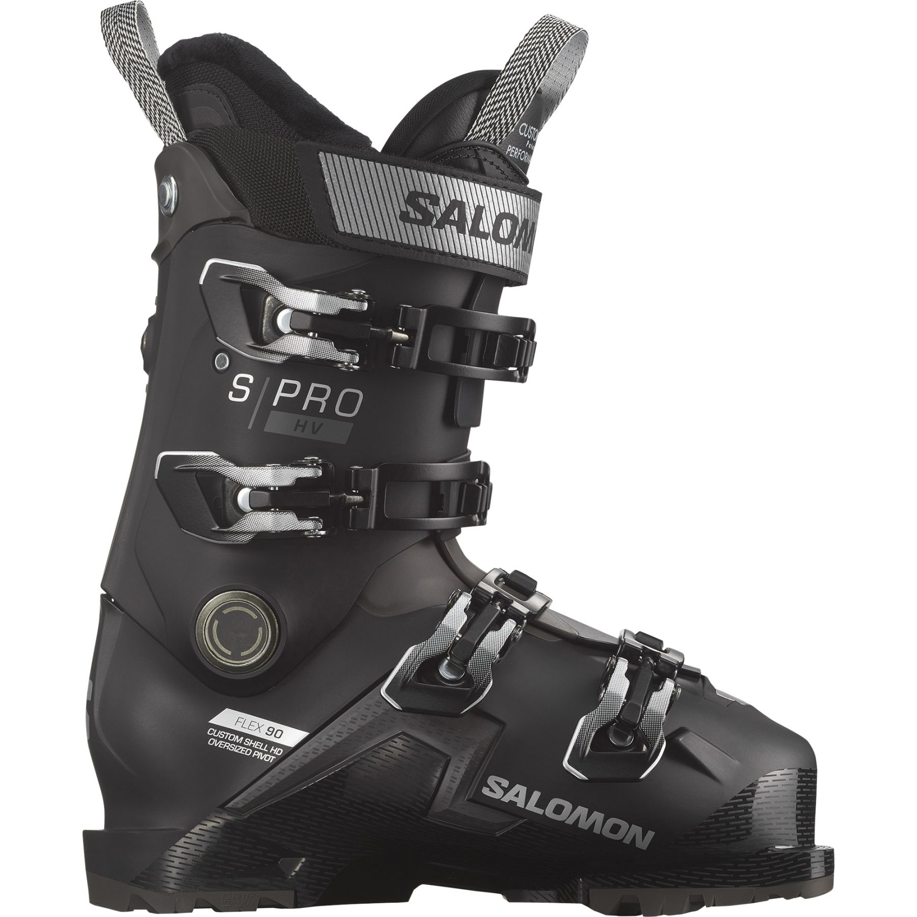 Se Salomon S/PRO HV 90 GW, skistøvler, dame, sort/sølv hos Skisport.dk
