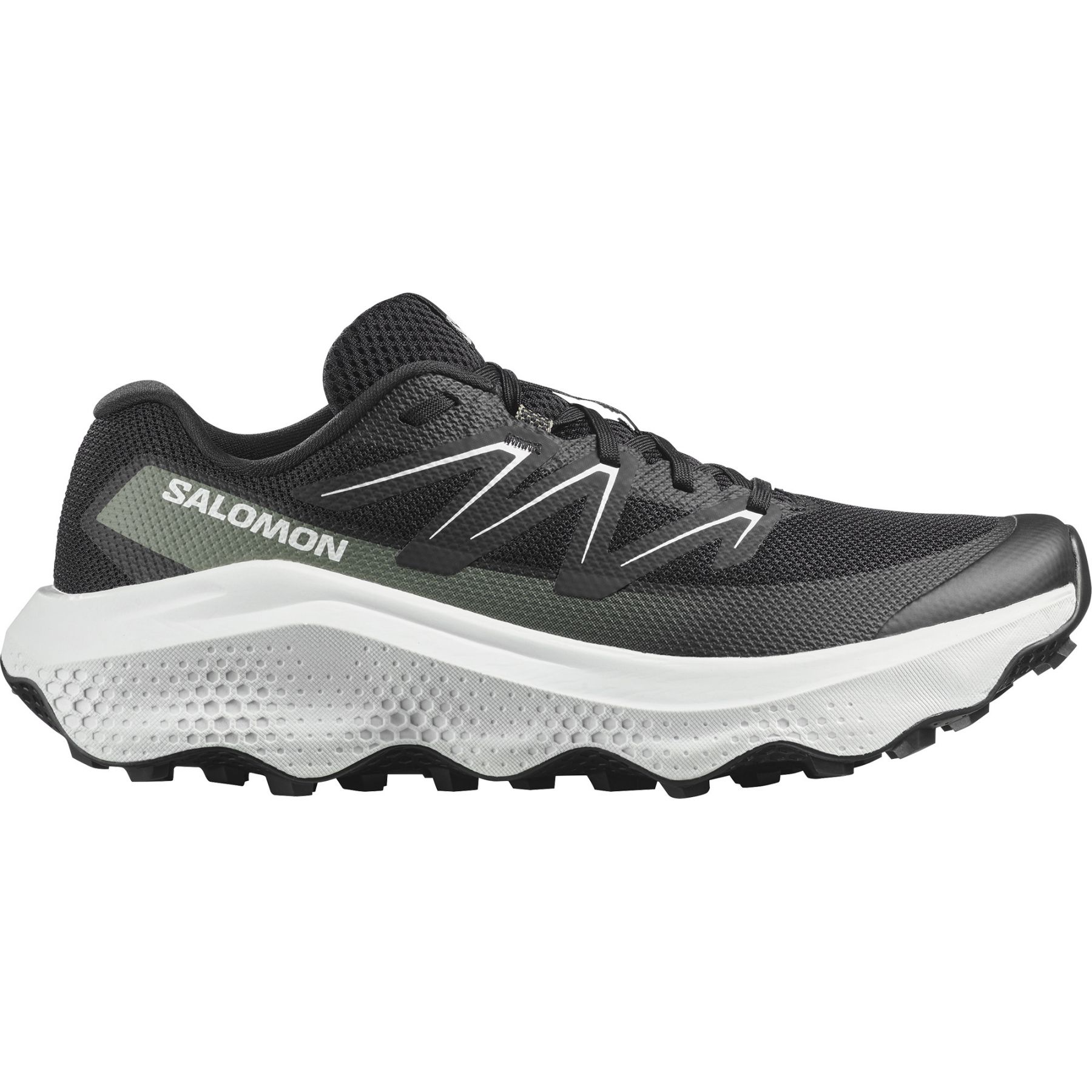 Salomon Ultra Flow 2, løbesko, herre, sort/hvid billede