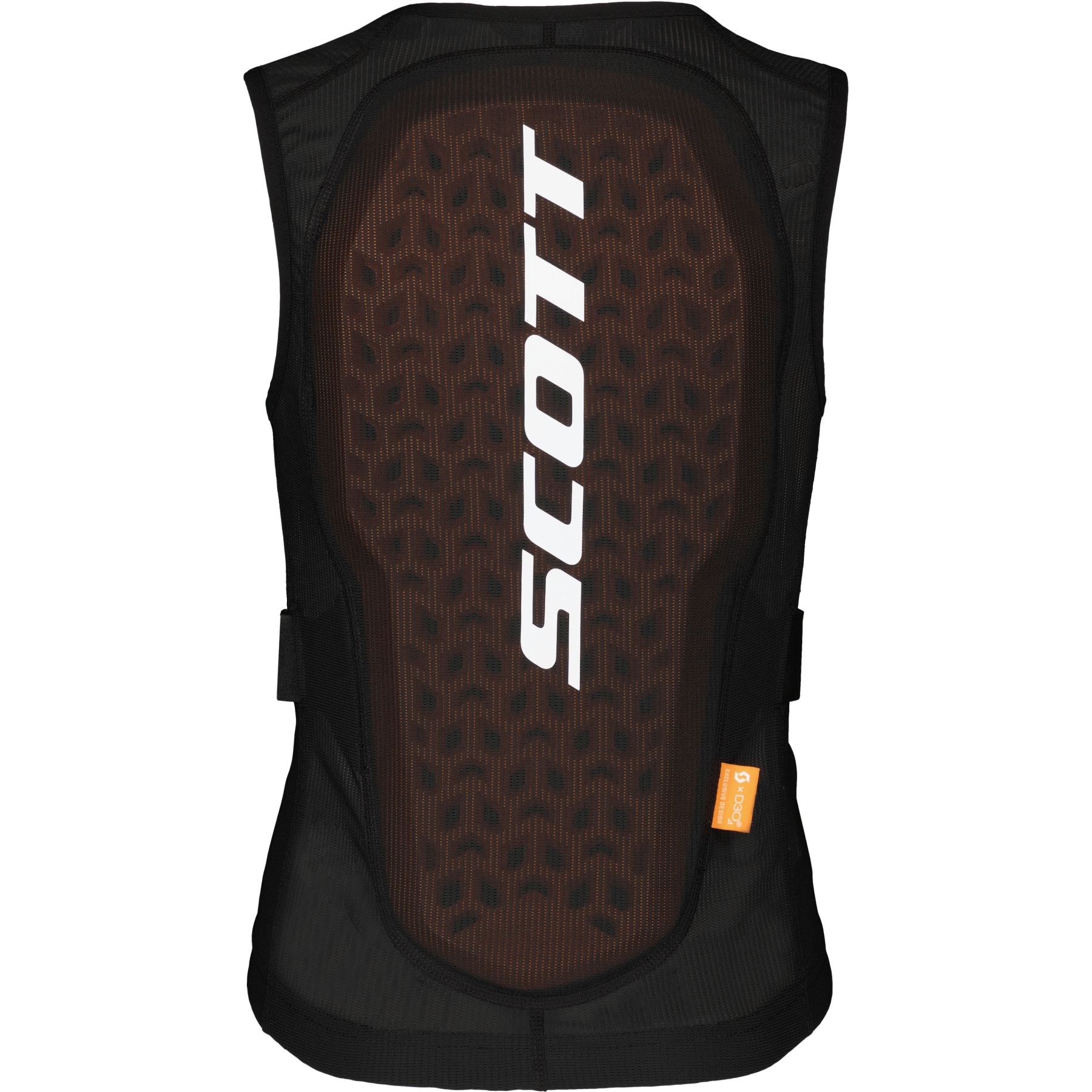 Scott Airflow Vest, rygskjold, junior, sort