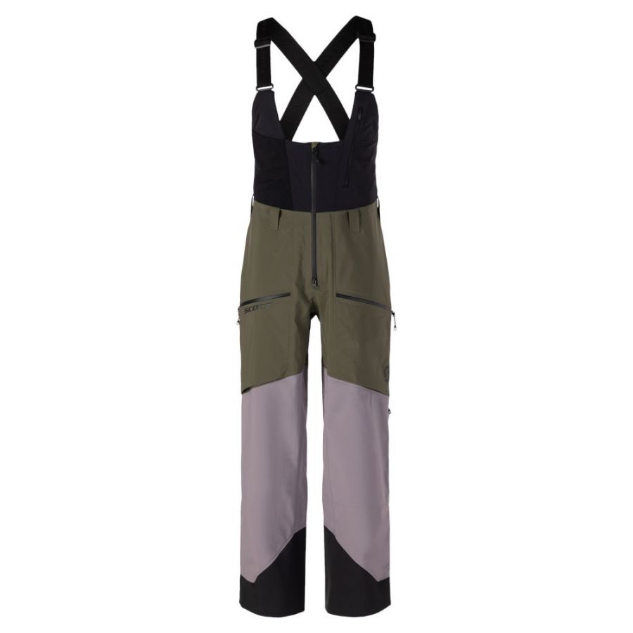 Scott Vertic GTX 3L, skalbukser, herre, mørkegrøn/grå