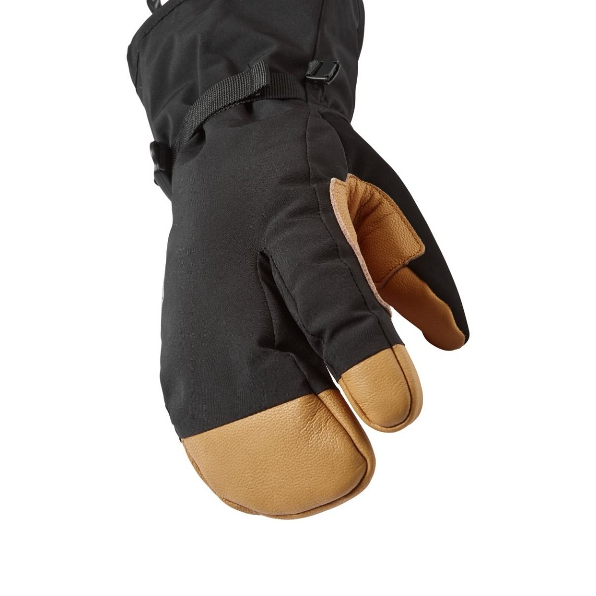Sealskinz Congham, 3 finger, handsker, sort