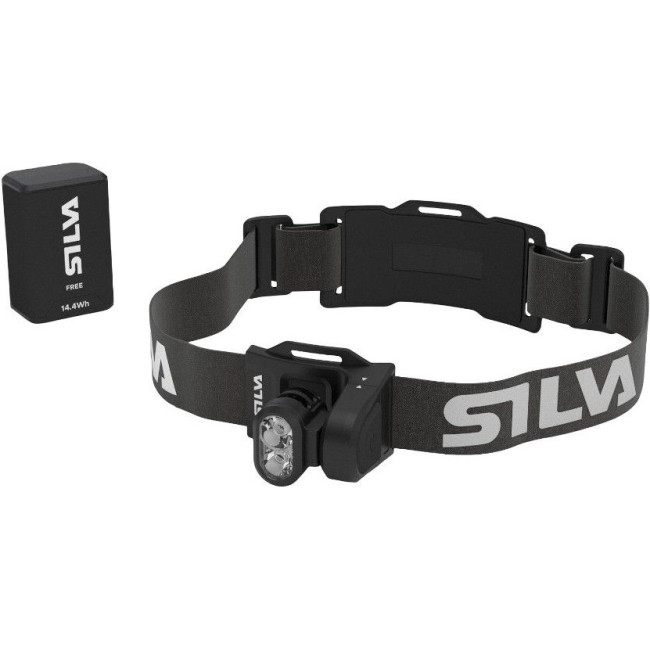 Produktfoto: Silva Free 1200, XS, pandelampe, sort
