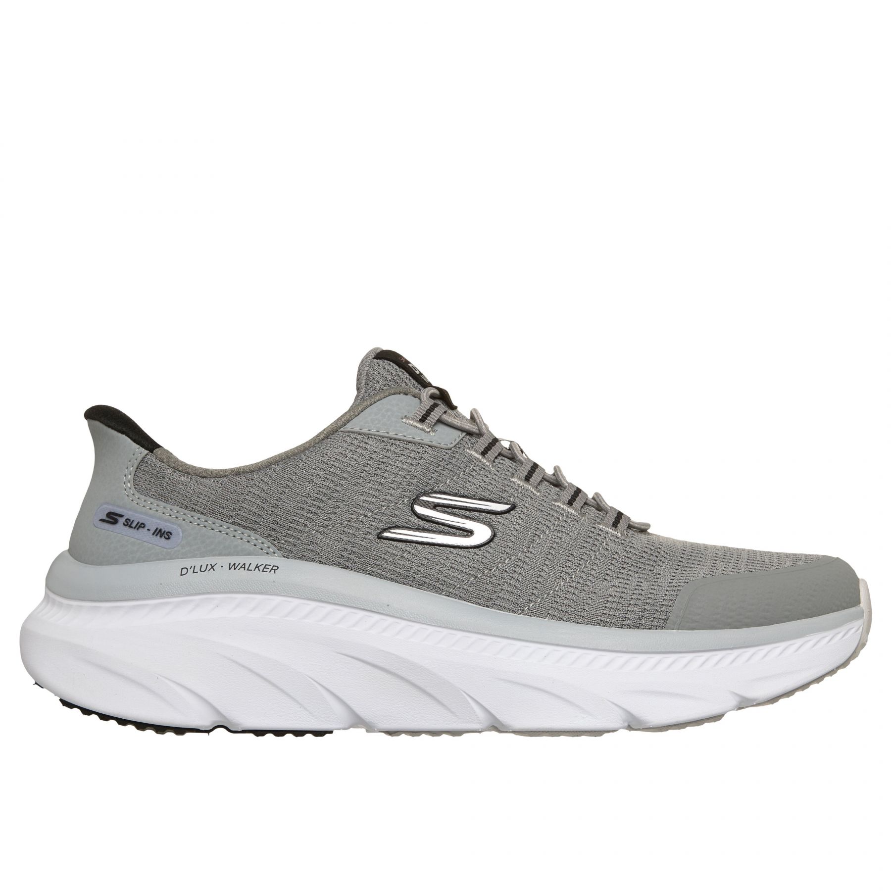 Skechers D`Lux Walker 3.0 - Drevven, sko, herre, grå billede