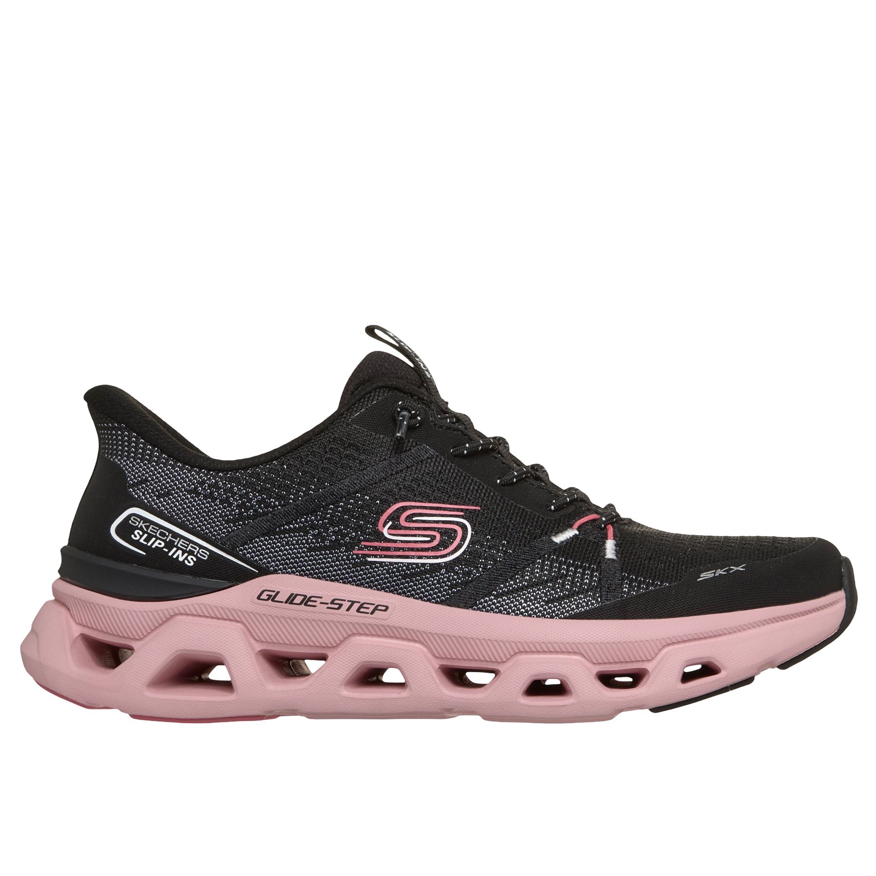 Skechers Glide-Step Altus - Fast Lane, løbesko, dame, sort