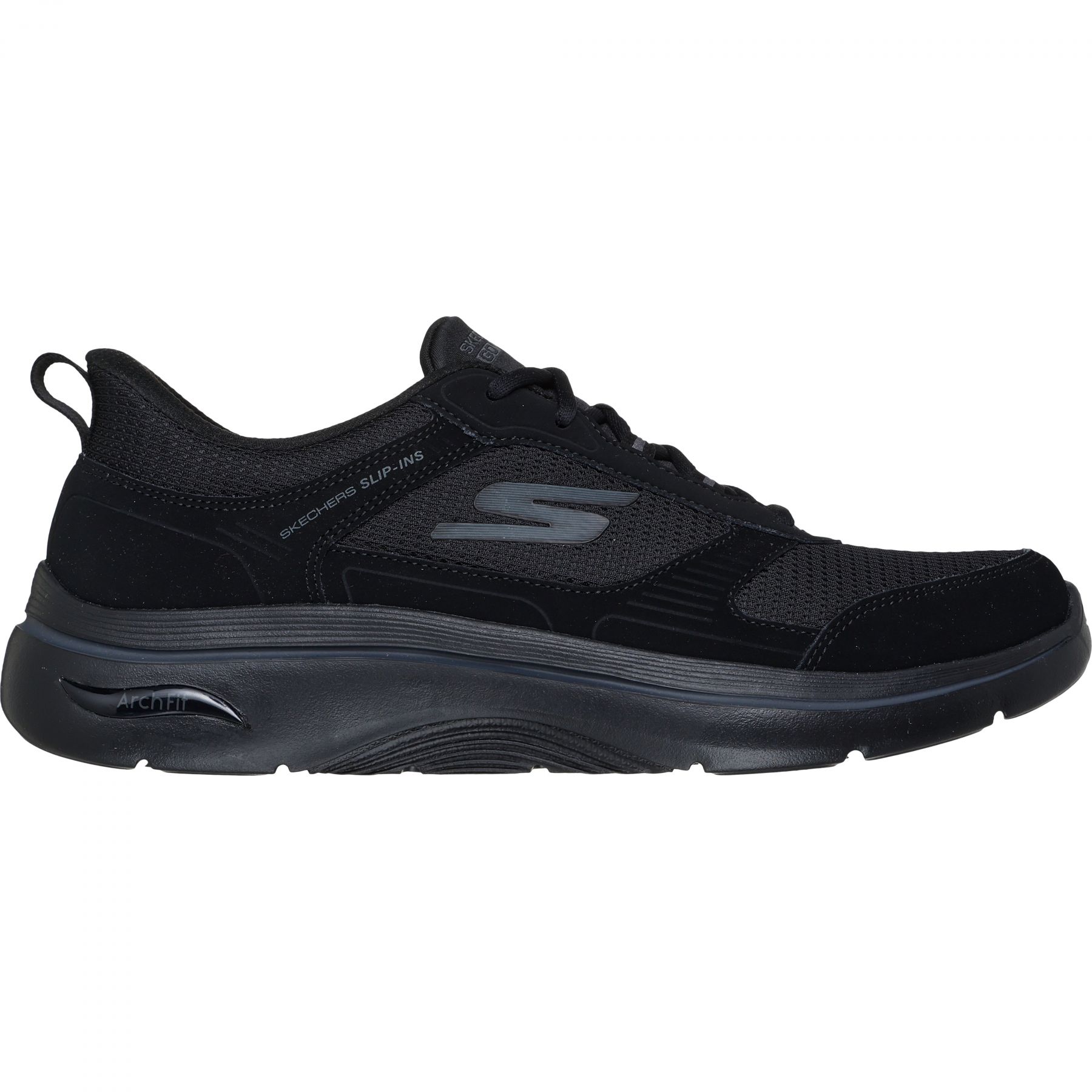 Skechers Go Walk Arch Fit 2.0 – Seared, sko, herre, sort