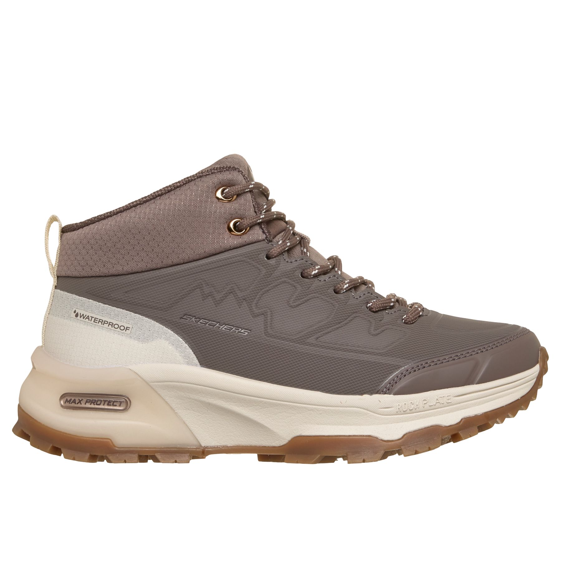 Skechers Max Protect Legacy, trailsko, dame, brun