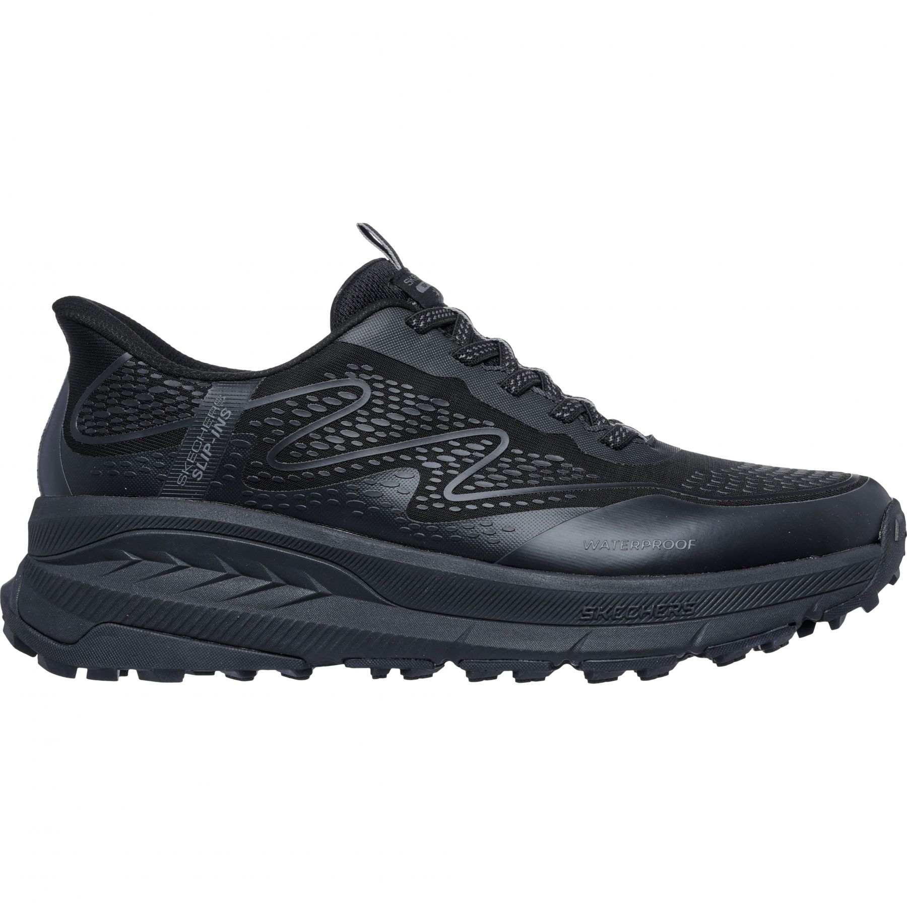 Skechers Switch Back – Welch Creek, outdoor sko, herre, sort