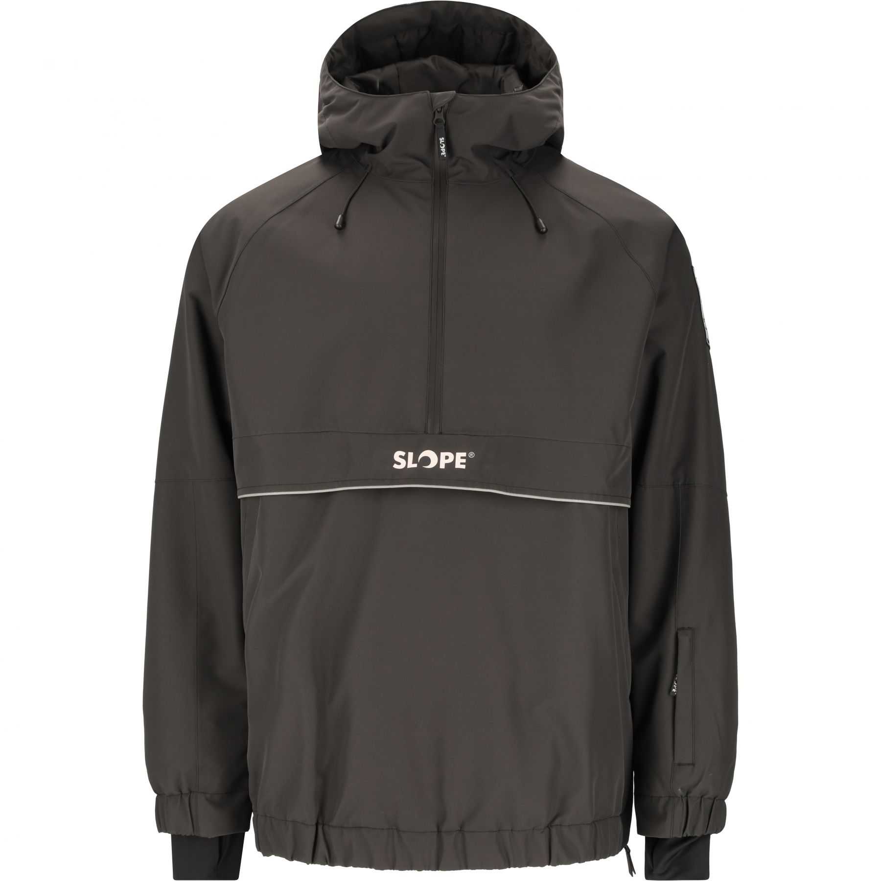 SLOPE Blizz Loose, snowboard anorak, herre, sort billede