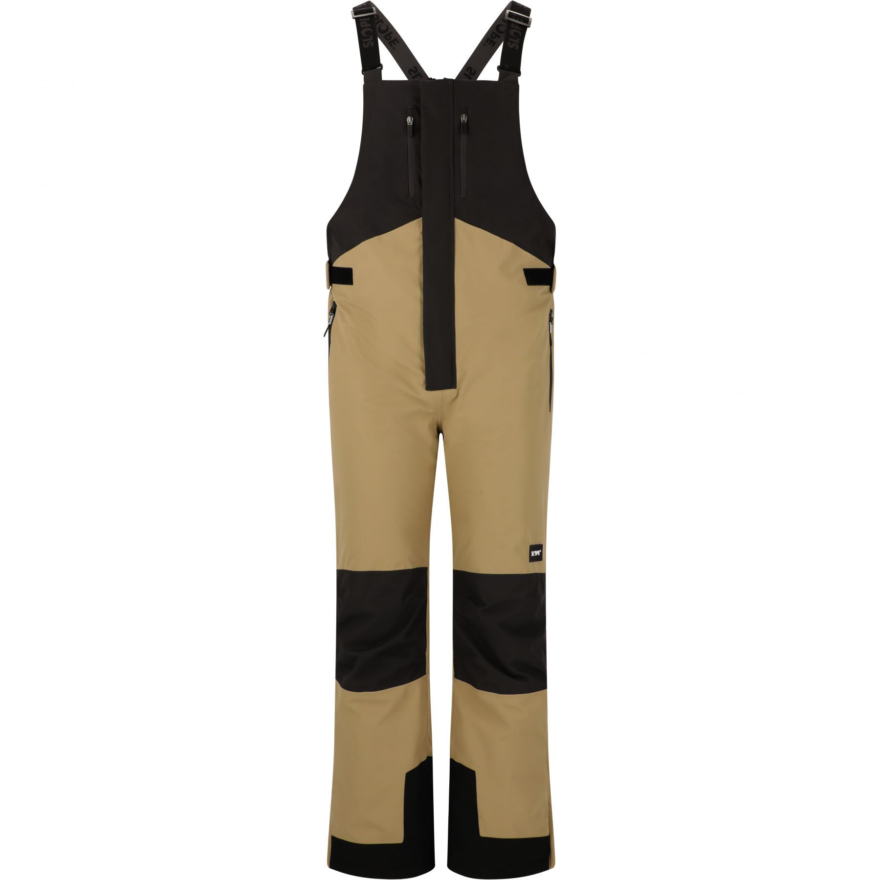 SLOPE Kenwood Bib, skibukser, herre, brun billede