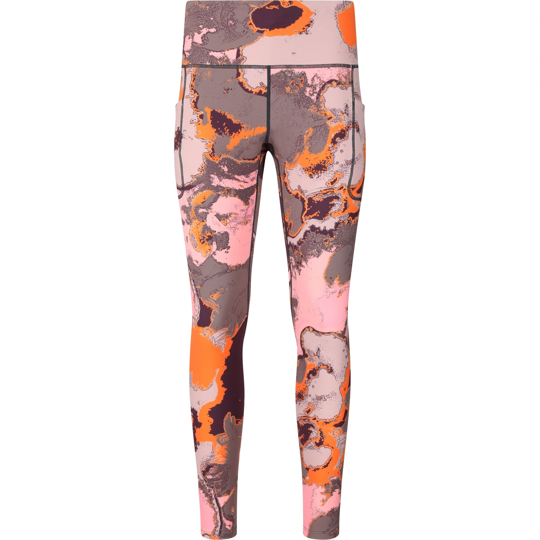 SLOPE Nyland AOP Tights, dame, sweet grape billede