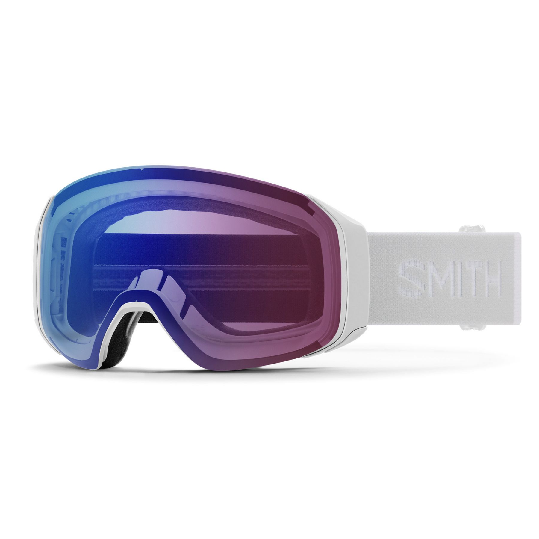 Billede af Smith 4D MAG S, skibrille, hvid hos Skisport.dk