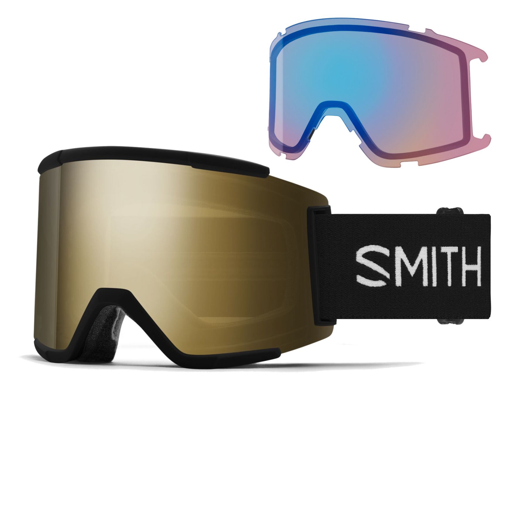 Smith Squad XL, skibriller, black