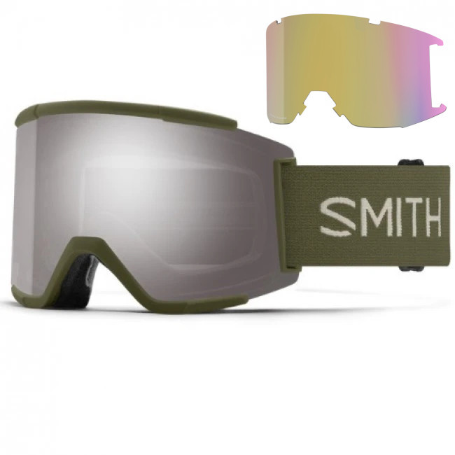 Smith Squad XL, skibriller, Forest