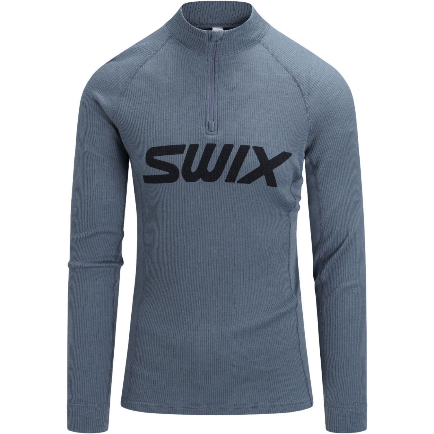 Produktfoto: Swix RaceX Merino Half Zip, herre, grå