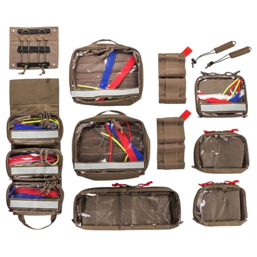 Tasmanian Tiger Modular Medic Insert 30 VL, førstehjælpstaske, brun billede