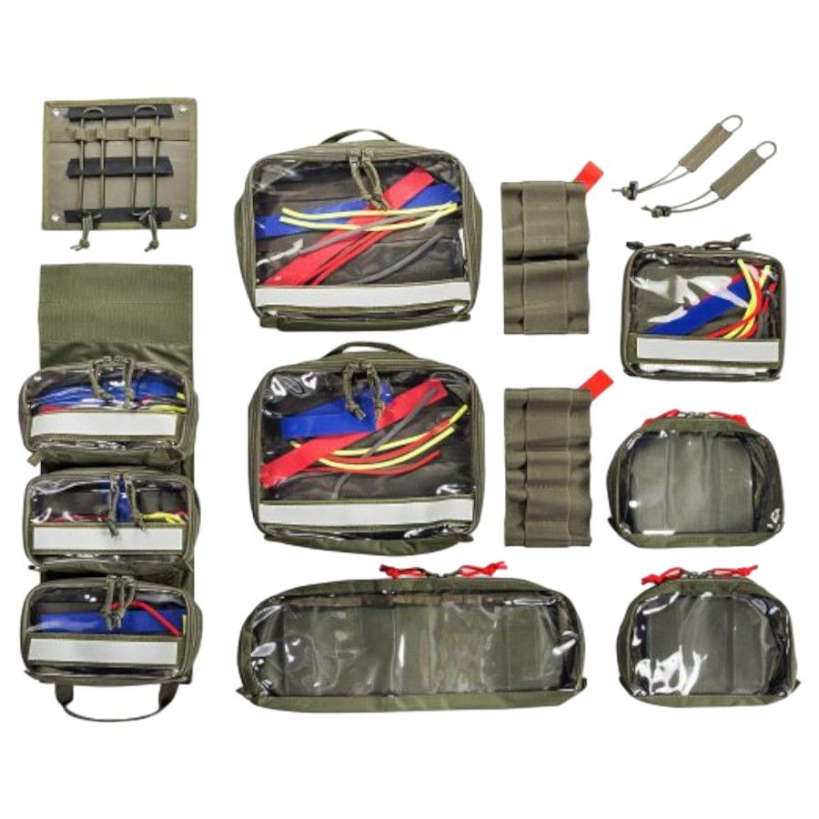 Tasmanian Tiger Modular Medic Insert 30 VL, førstehjælpstaske, grøn billede