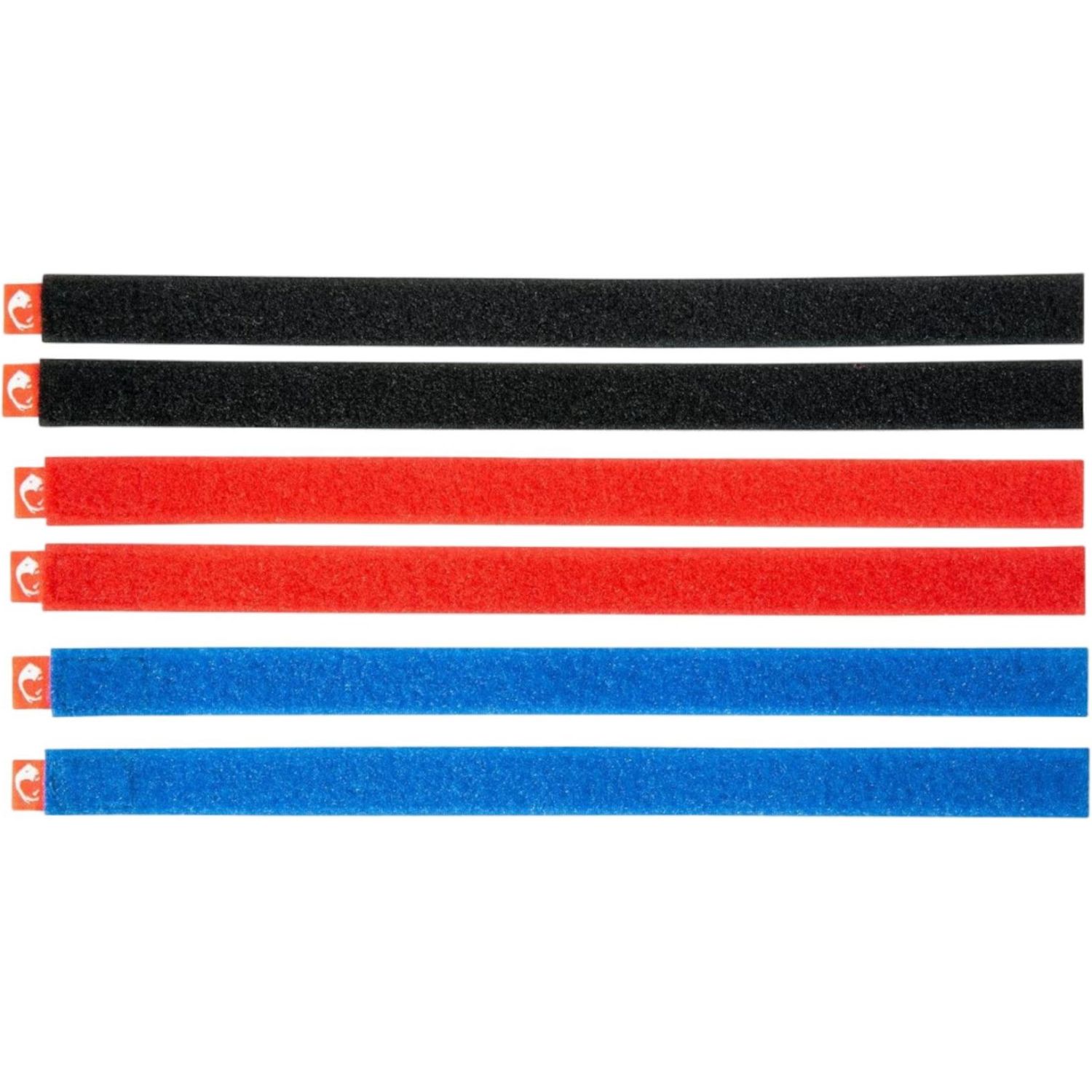 Tatonka Hook & Loop Strapset 20mm 6pcs - Assorted - Tilbehør til tasker