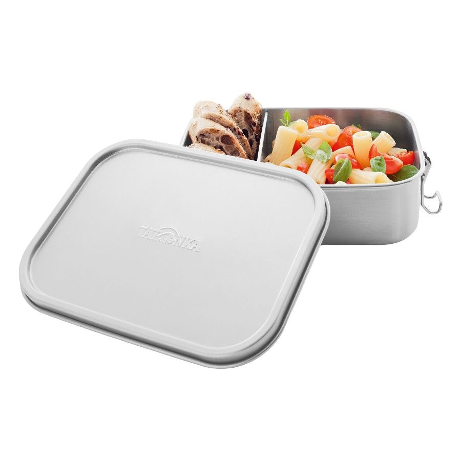 Tatonka Lunch Box II 1000 Lock, madkasse, sølv billede