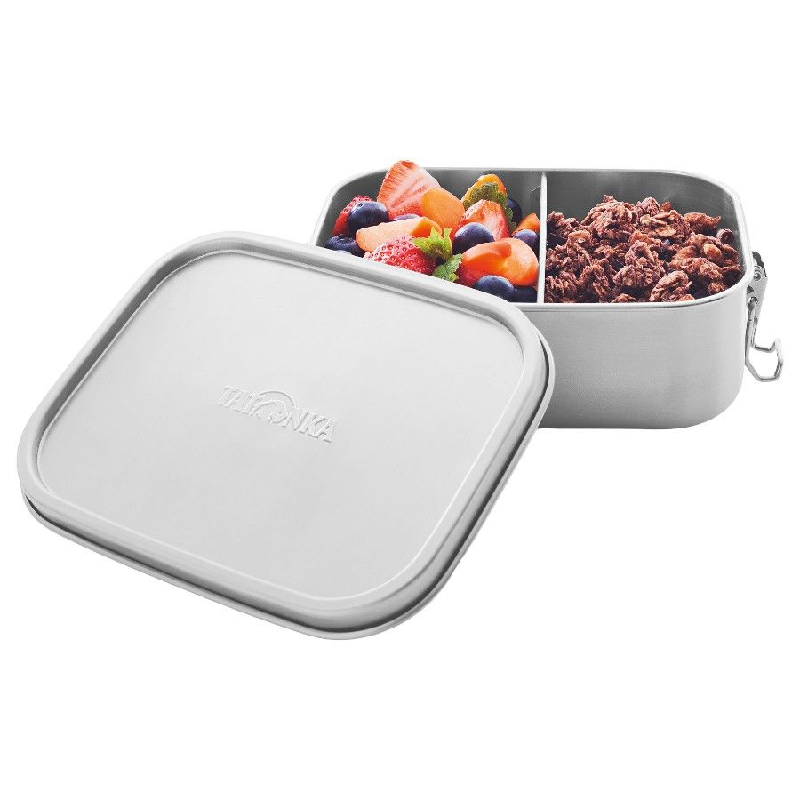 Tatonka Lunch Box II 800 Lock, madkasse, sølv billede