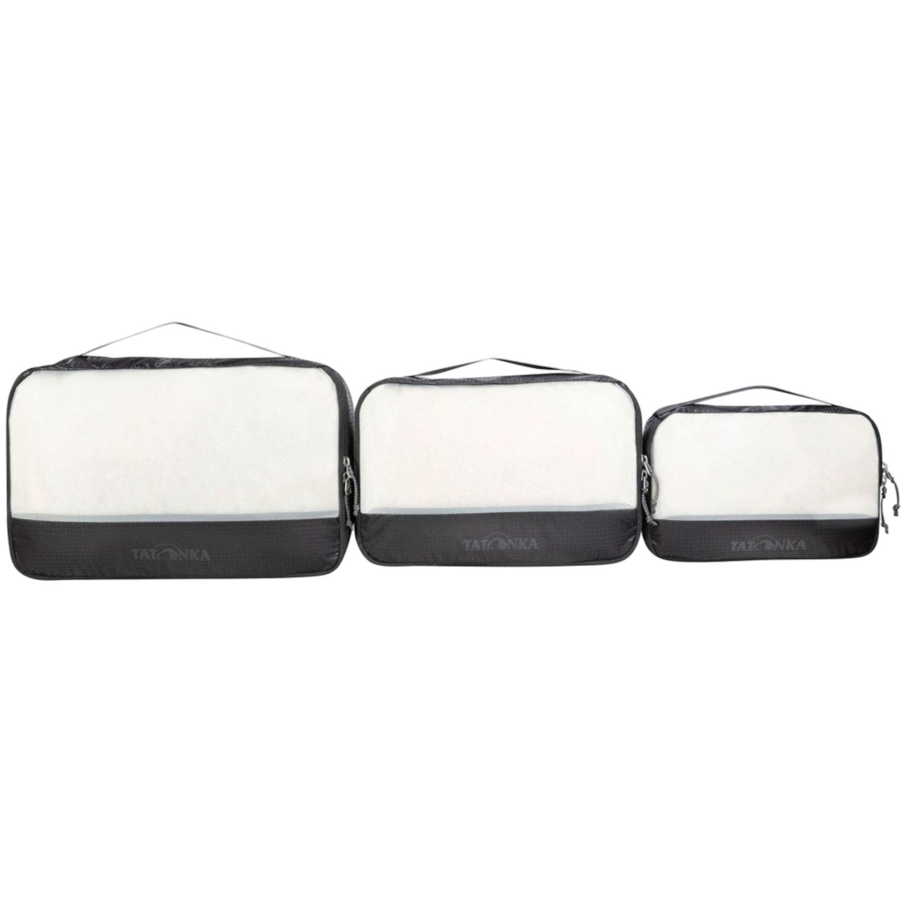 Tatonka Mesh Bag Set III, pakkepose, sort, 3 stk. billede