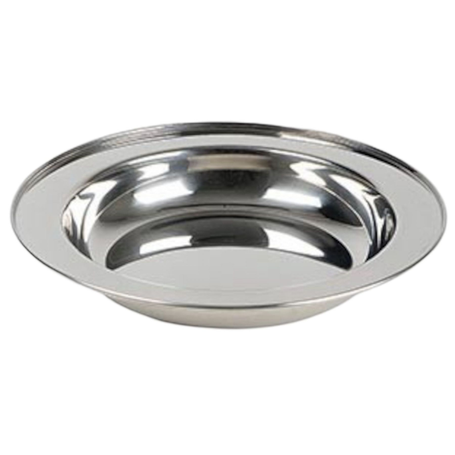 Tatonka Soup Plate, dyb tallerken, sølv billede