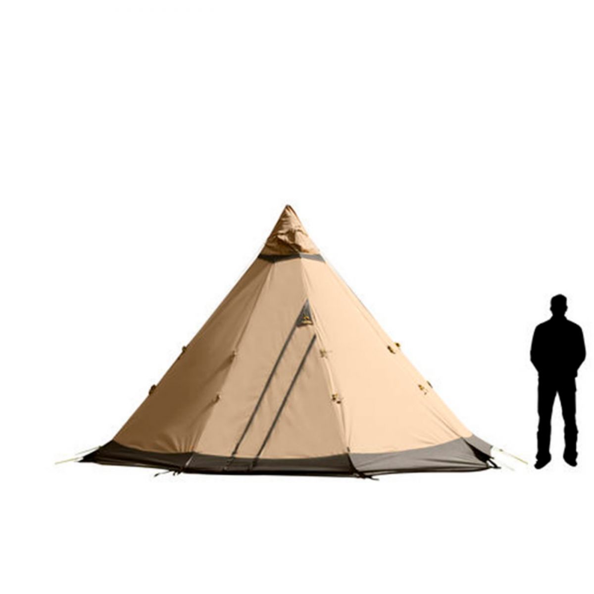 Tentipi Safir CP, telt, beige, 7 billede