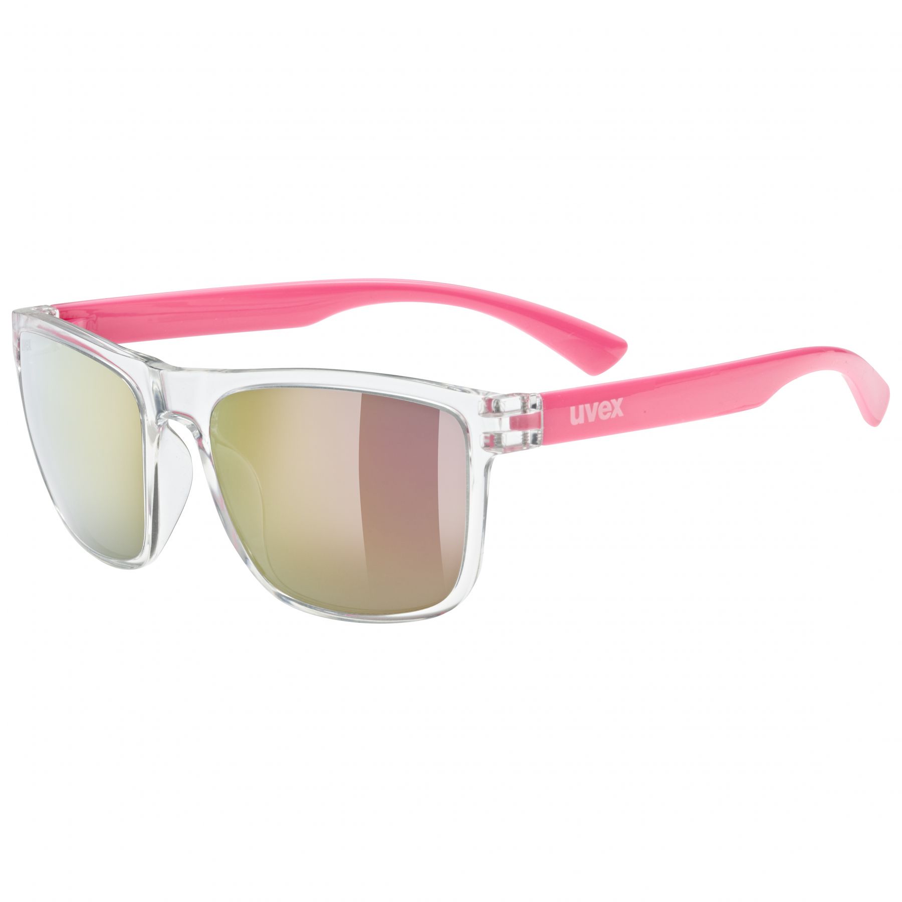 Uvex rookie, solbriller, junior, transparent/lyserød billede
