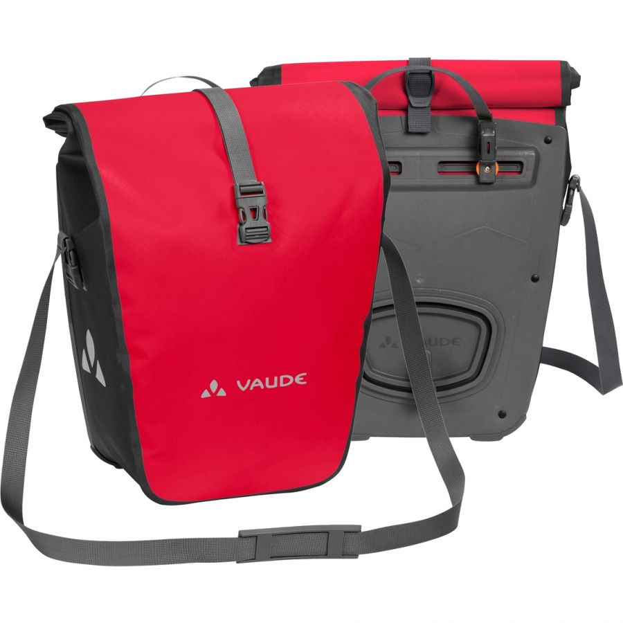 Vaude Aqua Back, cykeltaske, rød