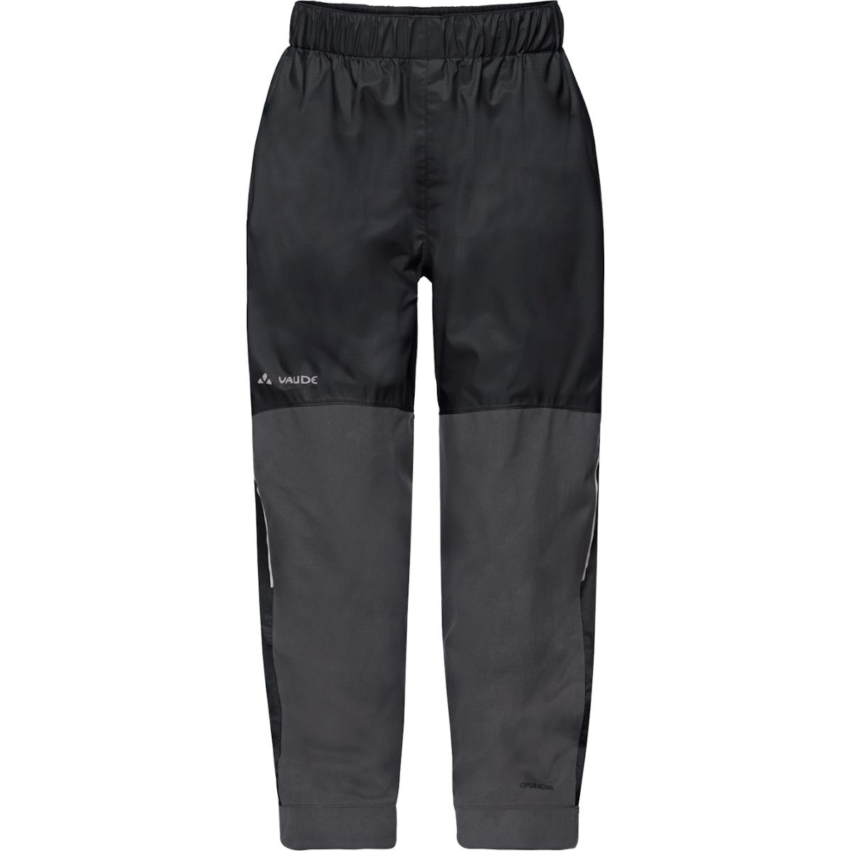 Vaude Escape Pants VI, regnbukser, børn, sort billede