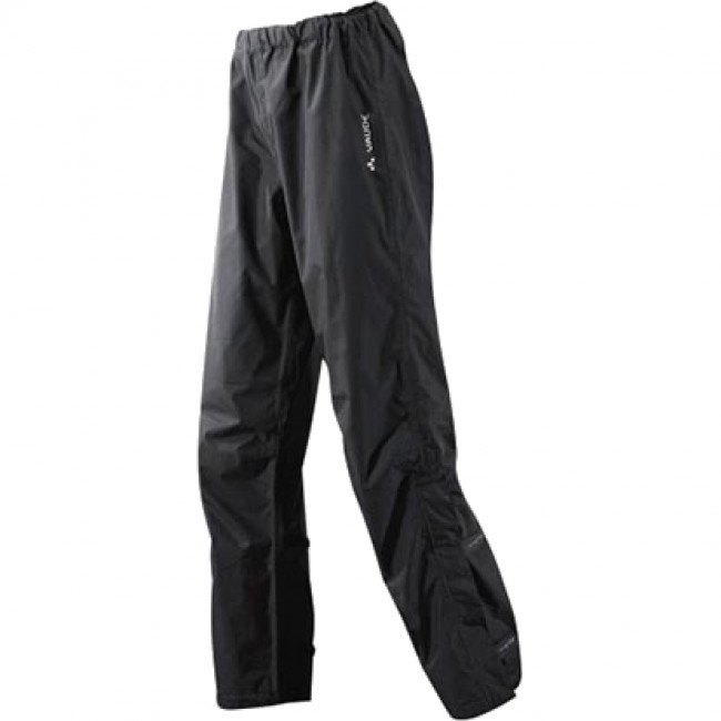 Vaude Fluid Pants, regnbukser, dame, sort billede
