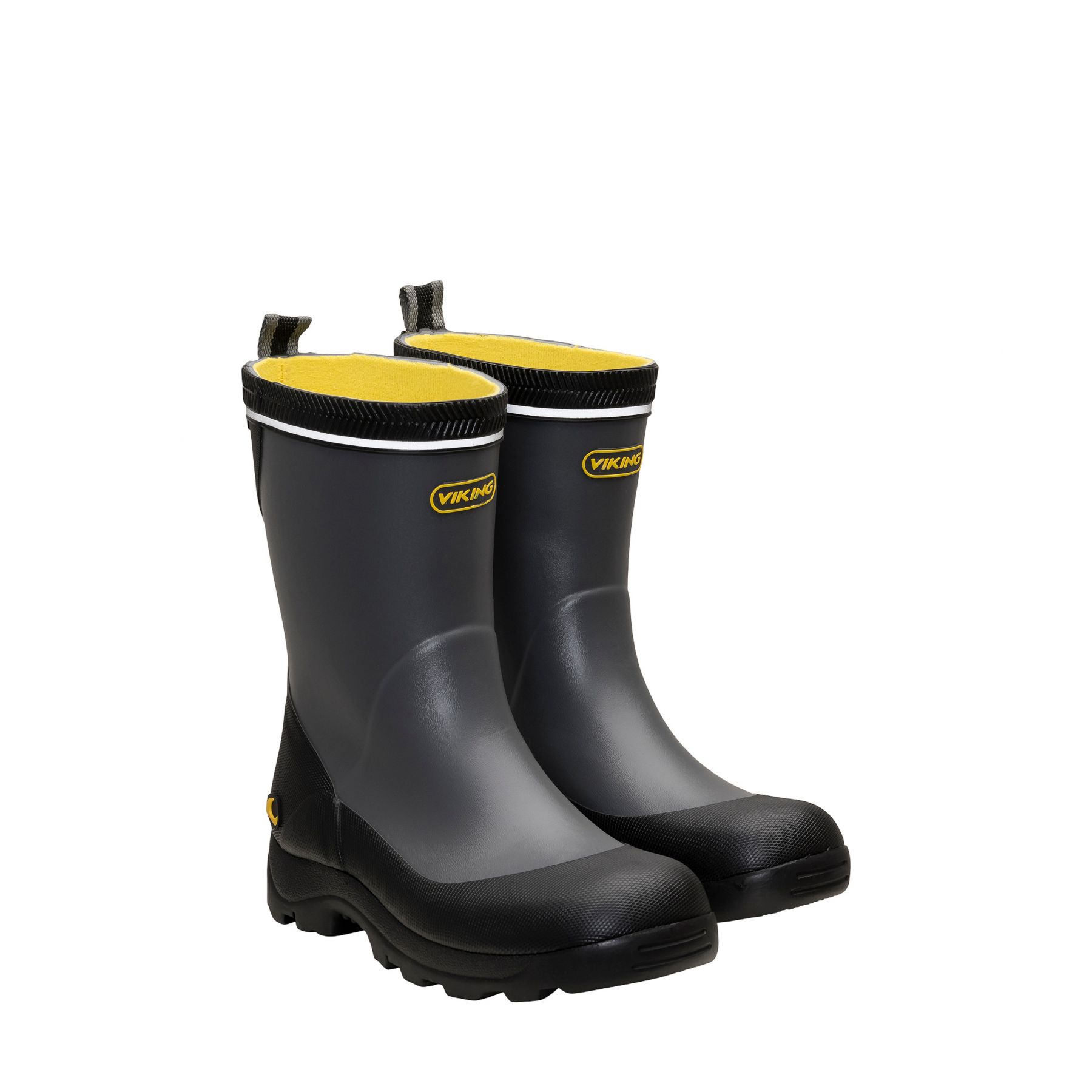 Viking Footwear Storm, gummistøvler, junior, grå billede