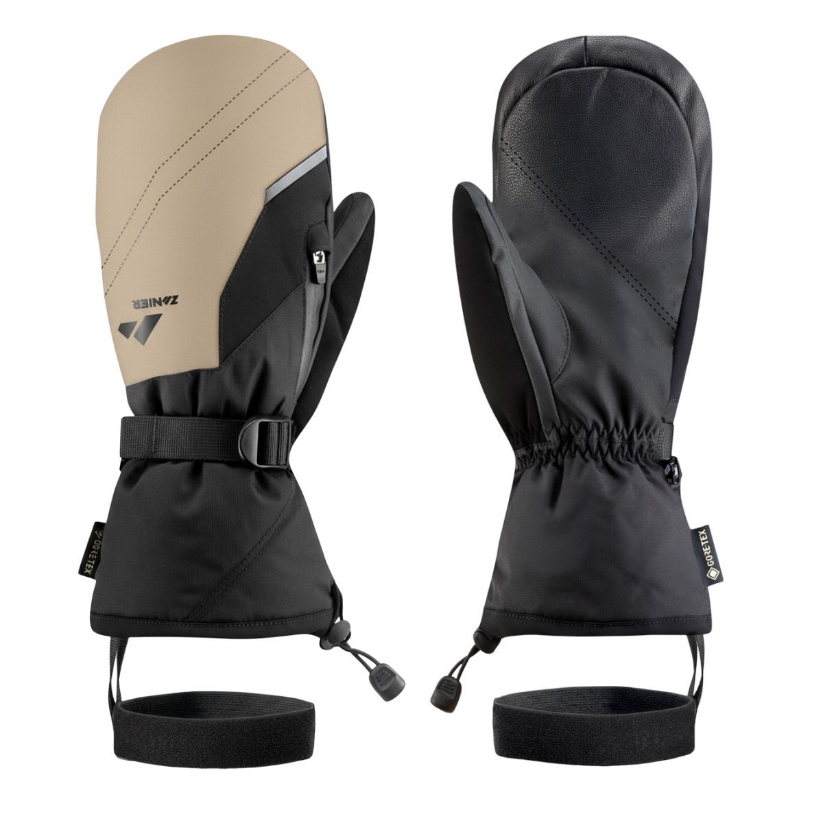 Zanier Ride GTX, skiluffer, sort/beige billede